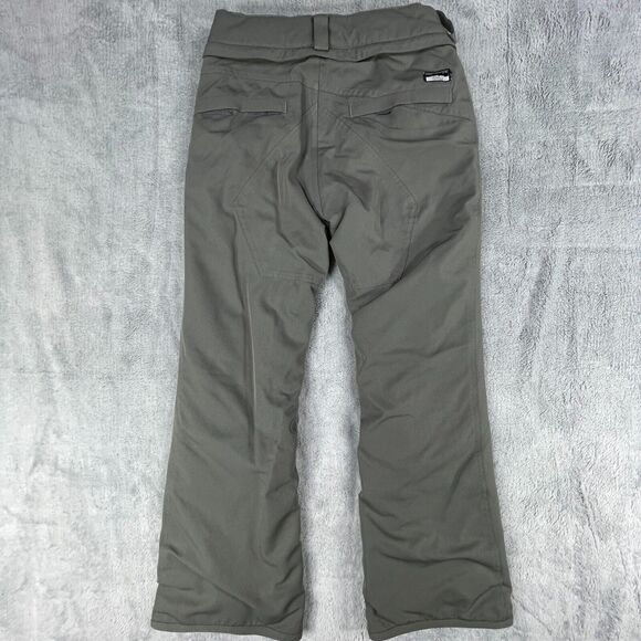 Volcom True To This Freakin Snow Chino Pants Boys L 12Y Gray Pockets Zip Fly - Picture 3 of 14